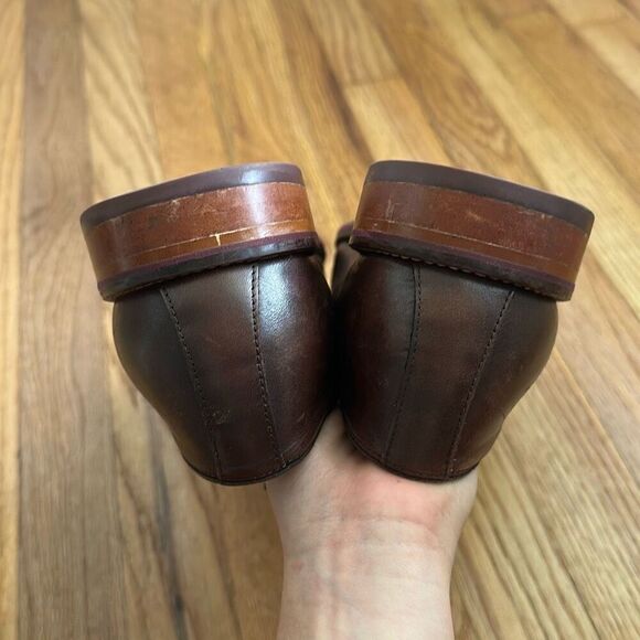 Johnston and Murphy Conard Plain Toe Mahogany 20-2234 Men’s Size 11M - Picture 12 of 13